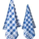 Twentse Damast - Tea Towel - Blue Windmill