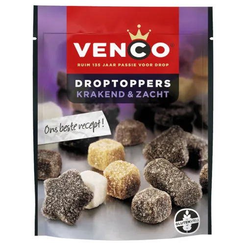 [LP748] Venco Droptoppers Crunchy & Soft *GF* 215g