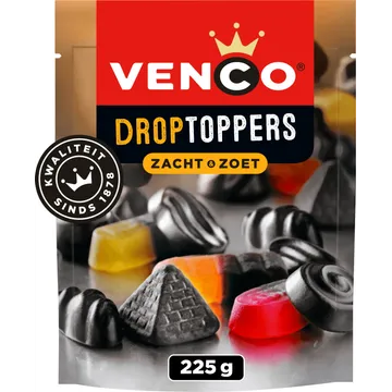 Venco Droptoppers Soft & Sweet *GF* 225g