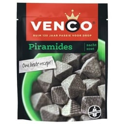 [LP724] Venco Licorice Pyramids *GF* 235g