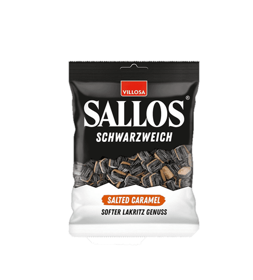 Villosa Sallos Salted Caramel Soft Licorice 200g