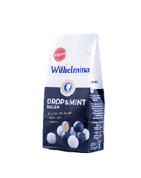 [CP353] Wilhelmina Chewy Licorice & Mint Balls 200g