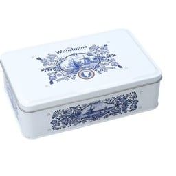 [CP348] Wilhelmina Peppermints in Rectangle DB Tin 500g