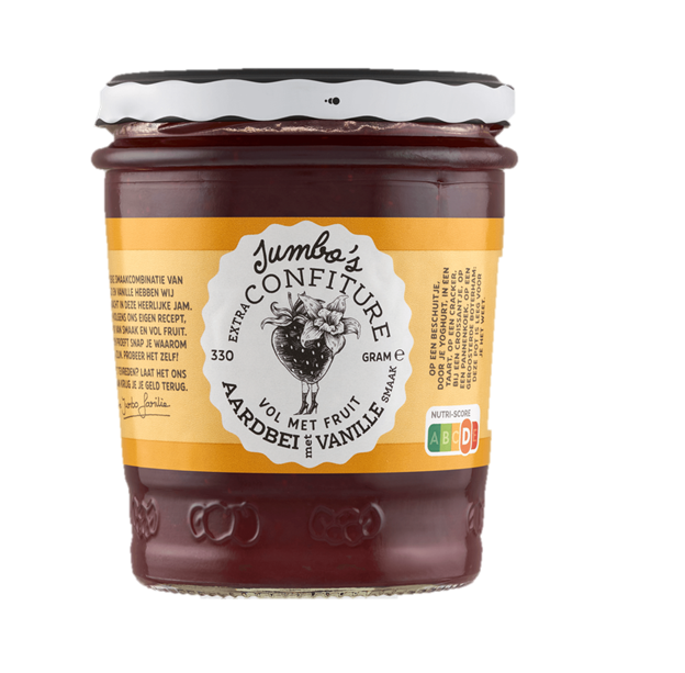 Jumbo's Strawberry Vanilla Jam 330g