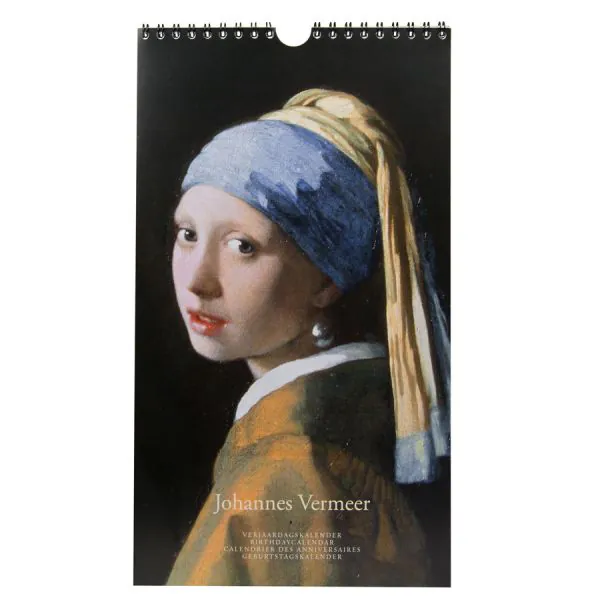 [XXH3046] Birthday Calendar - Johannes Vermeer
