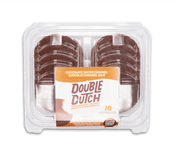 Double Dutch Chocolate Salted Caramel Syrup Waffles 320g