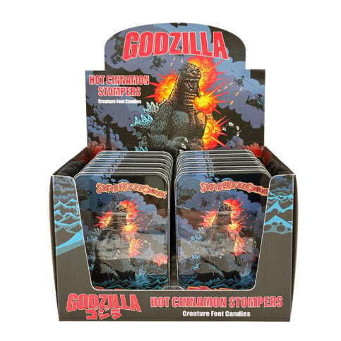Boston America Candy Displays - Godzilla - Hot Cinnamon Stompers