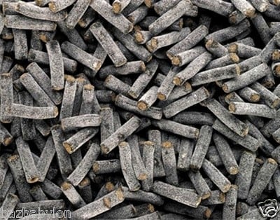 Toms Heksehyl Salmiak Licorice 3000g