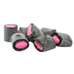 [LB0264] Makulaku Filled Raspberry Licorice 2000g