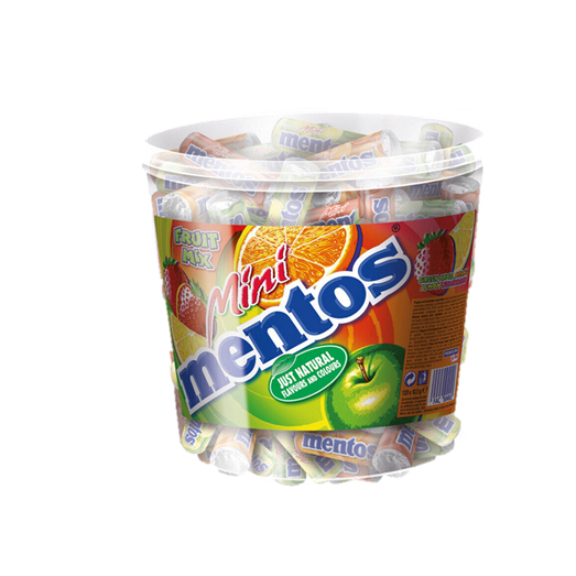 Mentos Fruit Mini Rolls 120pc 1260g