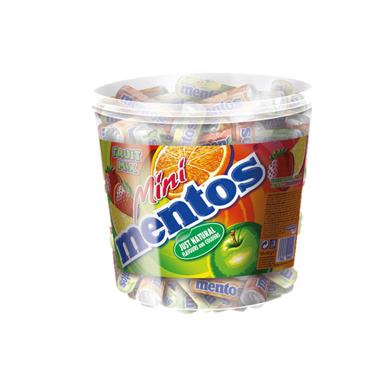 Mentos Fruit Mini Rolls 120pc 1260g