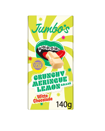 Jumbo's (Tony's) White Chocolate w/ Crunchy Lemon 140g
