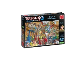 [XBG1006] Puzzle - Wasgij - Panic at the Museum (Disc)