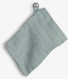 [XXT1022] Washcloths Hand Glove - Regular - Light Blue