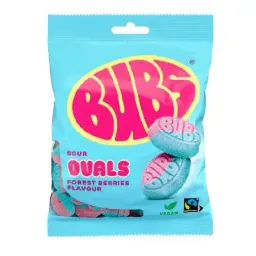 [CP282] Bubs Forest Berries Sour Ovals 90g