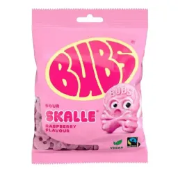 [CP281] Bubs Raspberry Sour Skulls 90g