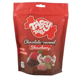 [CT00668] Taffy Town Chocolate Covered Strawberry Taffy 12oz - 340g