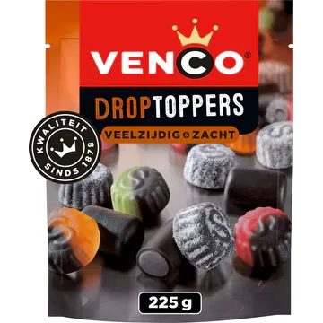 Venco Droptoppers Soft Assortment 225g