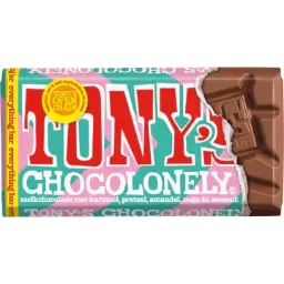 [CH1344] Tony's Chocolonely Milk Chocolate "Everything" Bar 90g