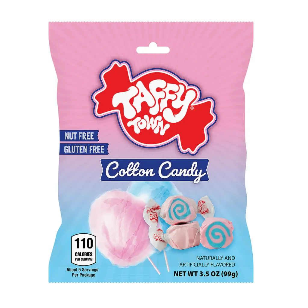 Taffy Town Cotton Candy Taffy 3.5oz - 99g