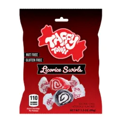 [CT00304] Taffy Town Licorice Swirls Taffy 3.5oz - 99g
