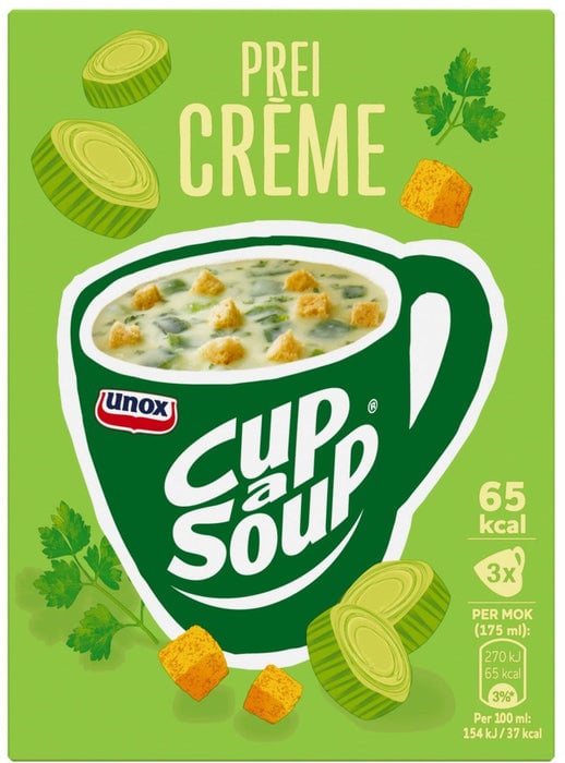 Knorr Creamy Leek Cup-A-Soup 3-pk 48g