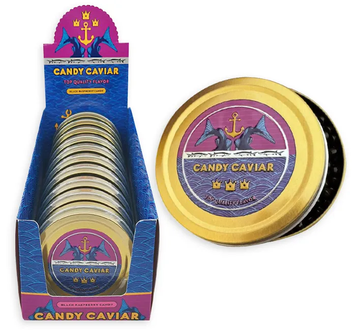 Boston America Candy Displays - Candy Caviar