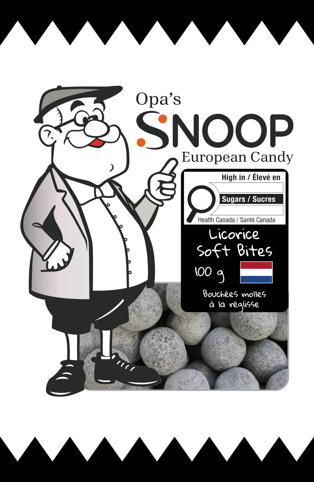 [CS109] Snoop Licorice Soft Bites 100g