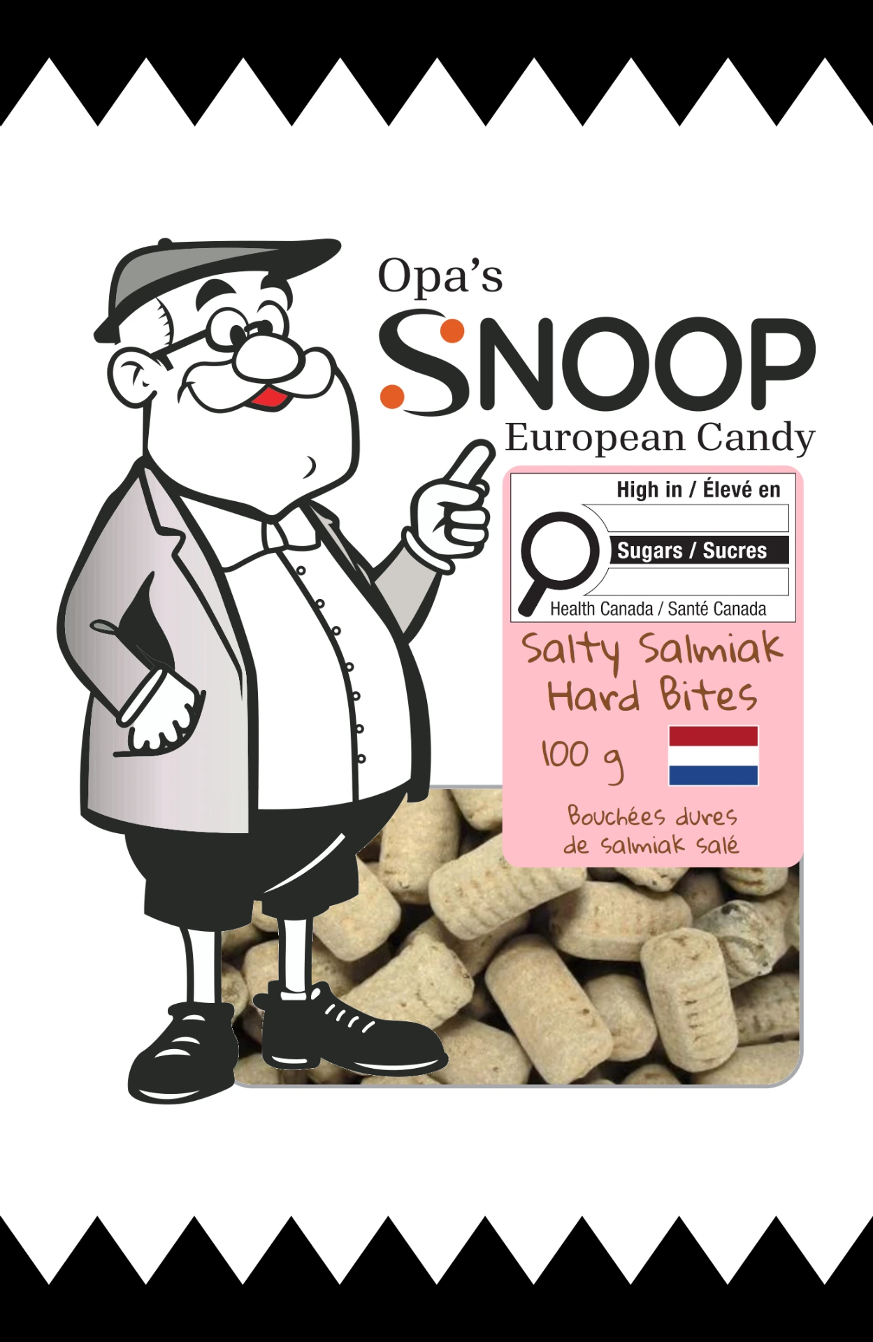 [CS112] Snoop Salty Salmiak Hard Bites 100g