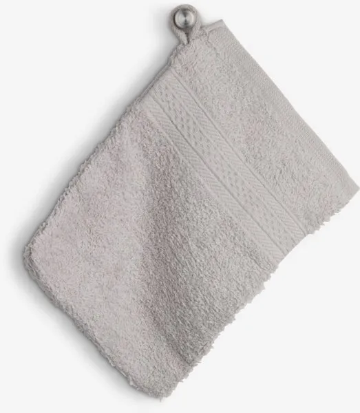 Washcloths Hand Glove - Regular - Light Grey