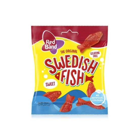 Red Band Swedish Fish 100g