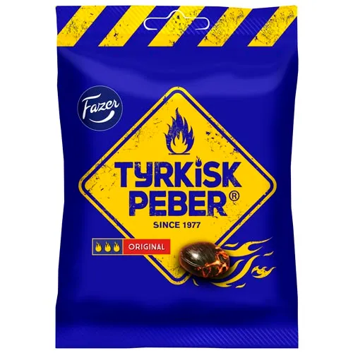 Fazer Turkish Pepper Original Licorice 120g