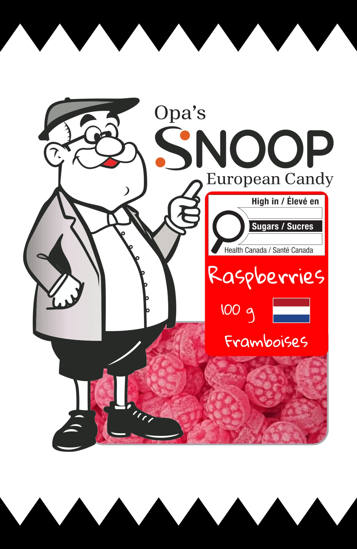 [CS117] Snoop Raspberries 100g