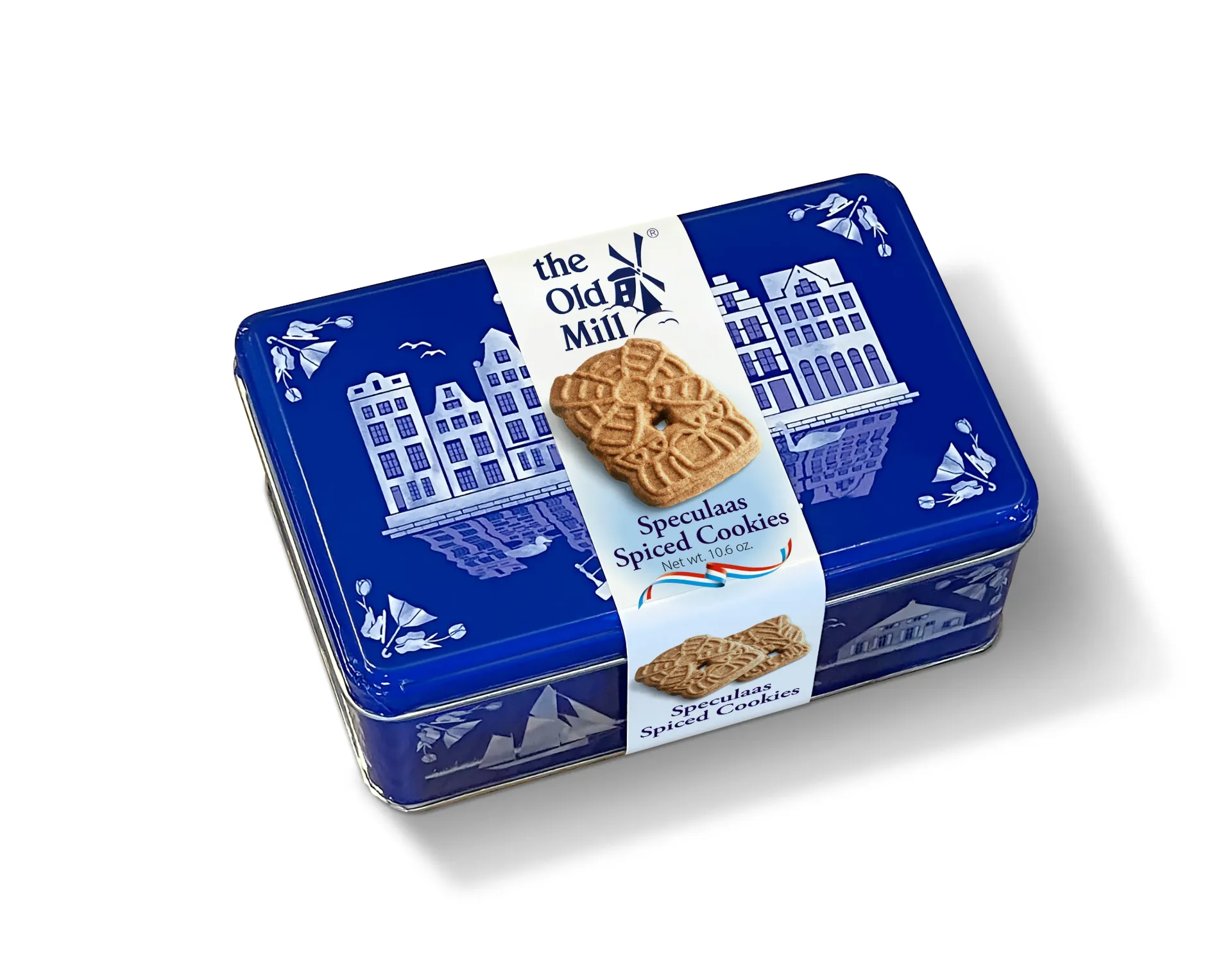 [CO1827] The Old Mill Speculaas in Tin 300g