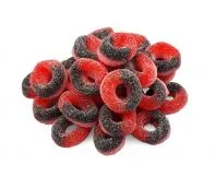 [CB160] Park Lane Sour Blackcurrant Rings 2000g