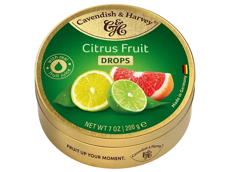 Cavendish & Harvey Citrus Fruit Drops 200g