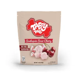 [CT00652] Taffy Town Santaquin Sour Cherry Taffy 12oz - 340g