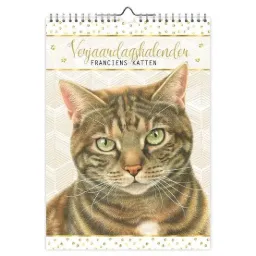 [XXH3017] Birthday Calendar - Francien's - Cats Tabby