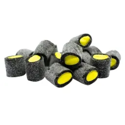 [LB0268] Makulaku Filled Lemon Licorice 2000g