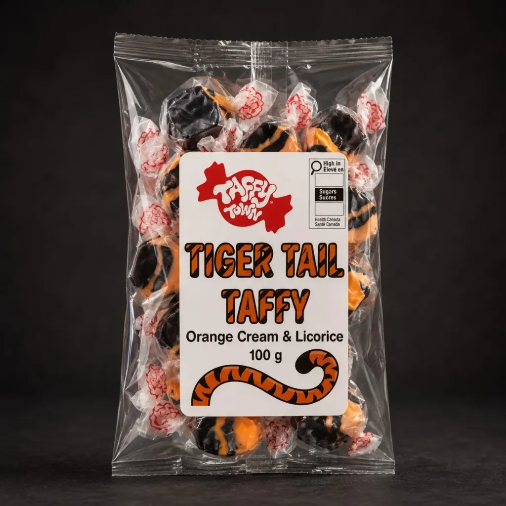 Taffy Town Tiger Tail Taffy 100g