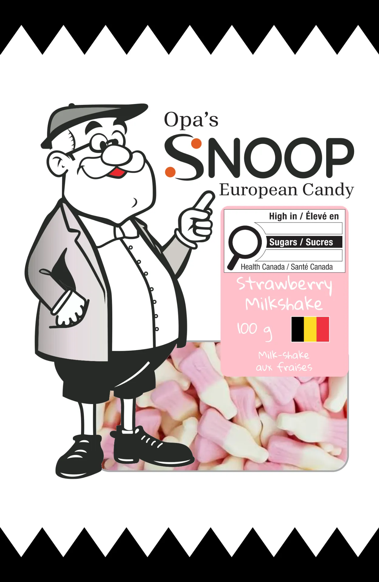 Snoop Strawberry Milkshake 100g