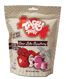 [CT00653] Taffy Town Bear Lake Raspberry Taffy 12oz - 340g