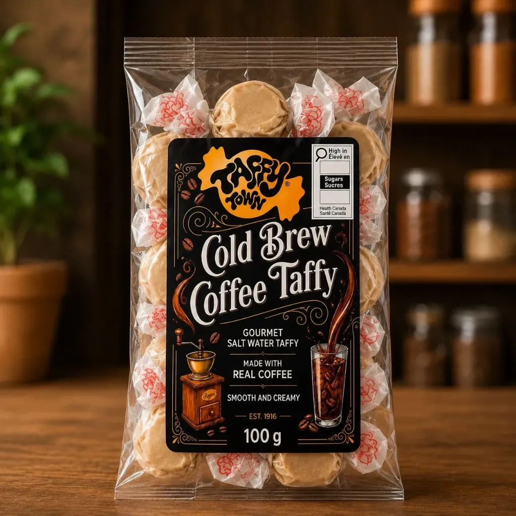 Taffy Town Cold Brew Coffee Taffy 90g