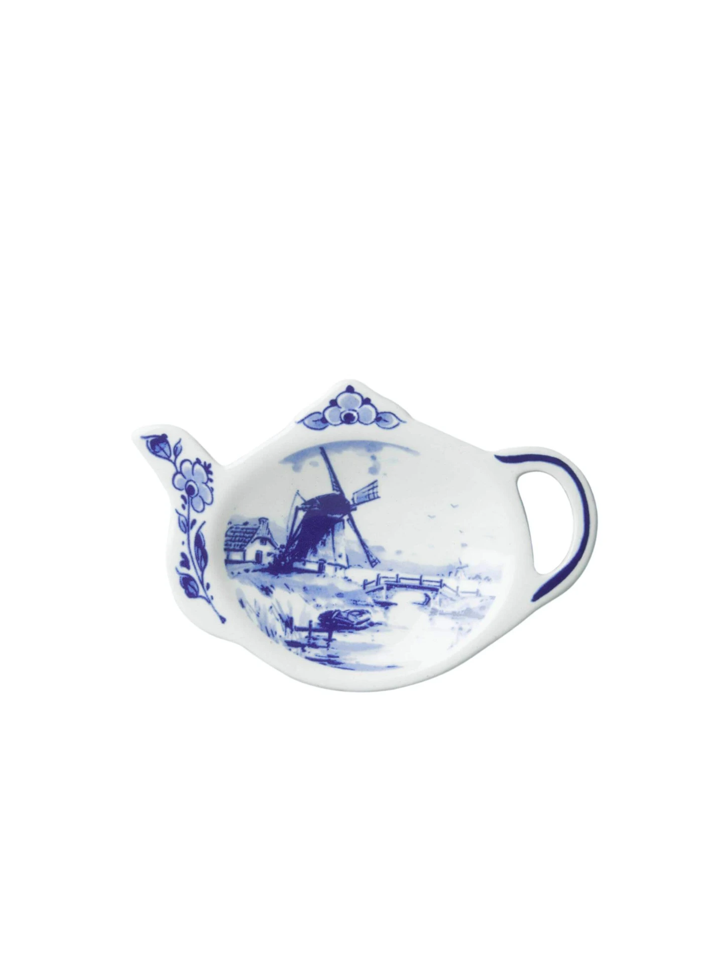 Tea Bag Holder - Mill - Delft Blue