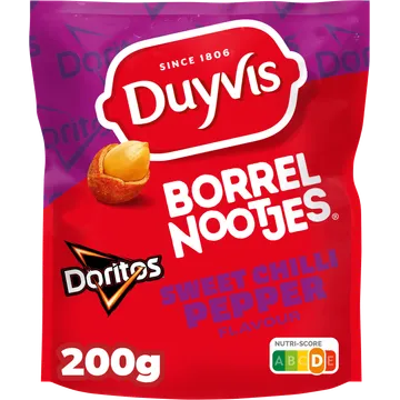 Duyvis Doritos Sweet Chili Pepper Coated Peanuts 200g