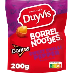 [SN3231] Duyvis Doritos Sweet Chili Pepper Coated Peanuts 200g