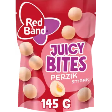 Red Band Peach Juicy Bites 145g