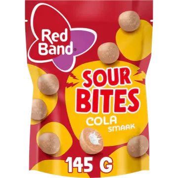 Red Band Sour Cola Bites 145g