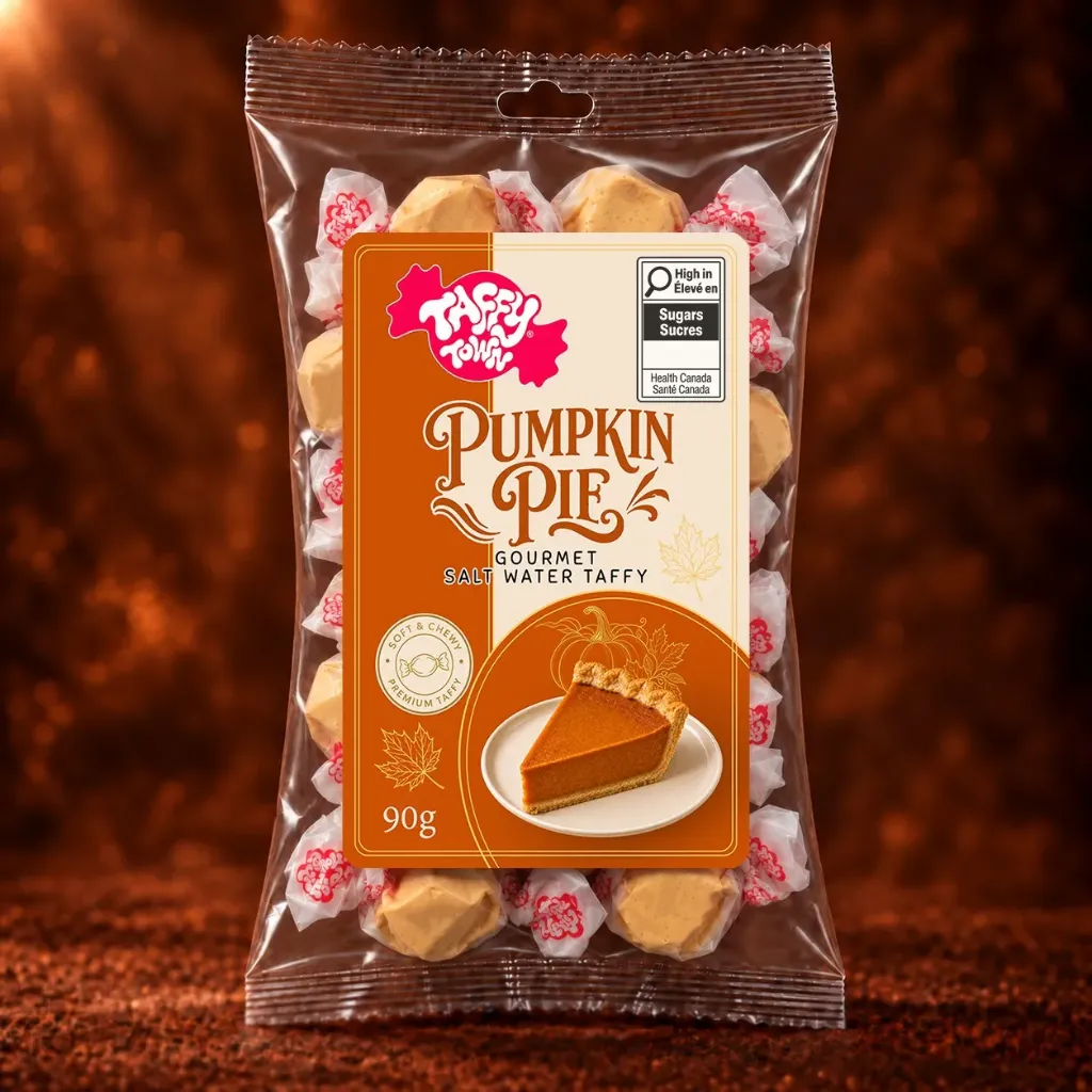 Taffy Town Pumpkin Pie Taffy 90g