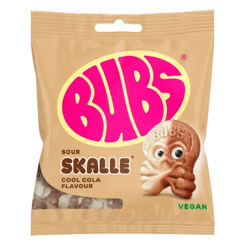Bubs Cool Cola Sour Skulls 155g